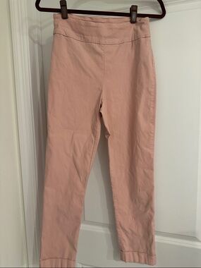 Tribal Blush Cropped Stretch Pull-On Pants